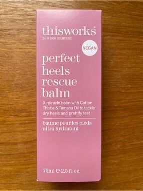 THIS WORKS Perfect Heels Rescue Balm for Feet NEW